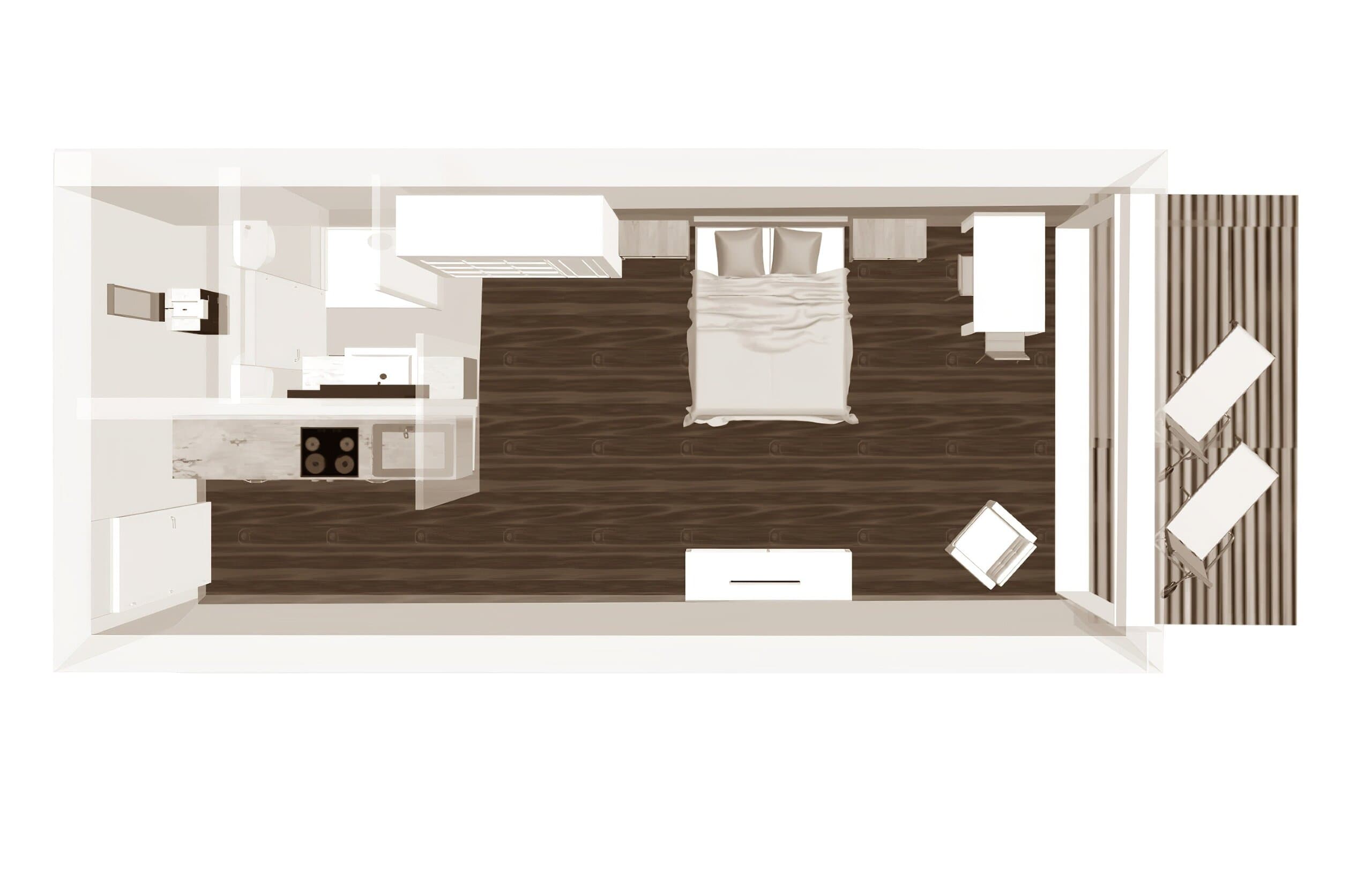 Design-Doppelzimmer "Pergola" - Bild 4