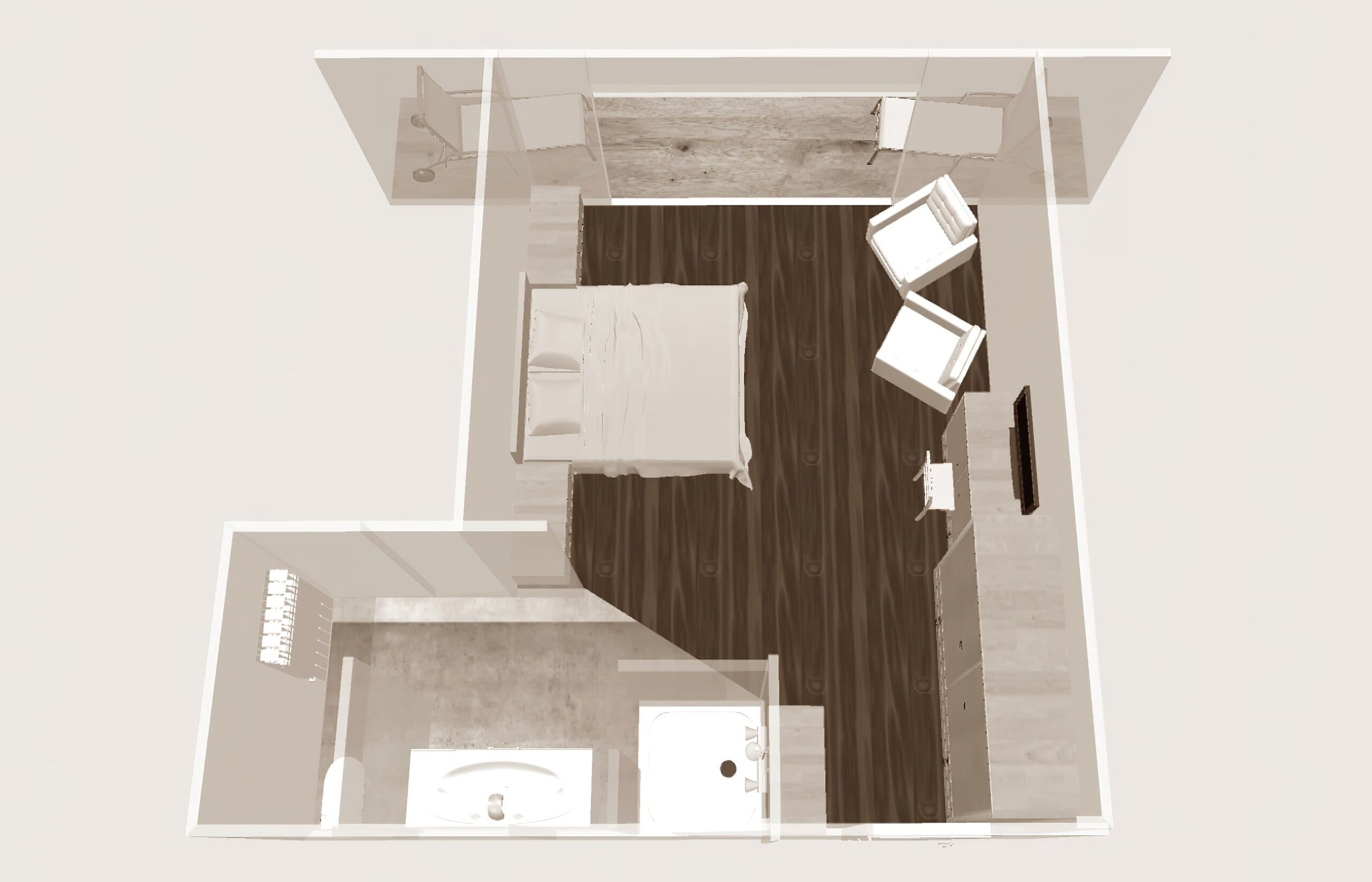 Doppelzimmer "Panoramablick" - Bild 4